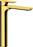 Смеситель для раковины Remer Infinity I11LDO золотой глянцевый