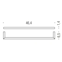 Полотенцедержатель Colombo Design Mini B4010.CR хром Полотенцедержатель Colombo Design Mini B4010.CR хром