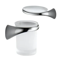 Набор Стакан Colombo Design Link В2402 DX.000 + Мыльница В2401 SX.000 Набор Стакан Colombo Design Link В2402 DX.000 + Мыльница В2401 SX.000