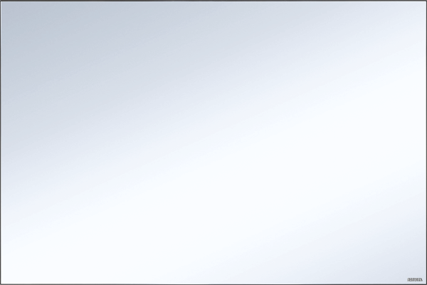 Зеркало Brevita Mars 120 черное матовое