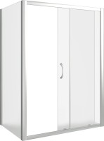 Душевой уголок Good Door Latte WTW+SP-G-WE 120x90 + очиститель для стекол