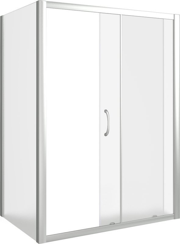 Душевой уголок Good Door Latte WTW+SP-G-WE 120x90 + очиститель для стекол