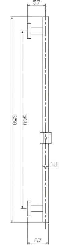 Душевая штанга Haiba HB8012
