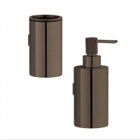 Набор Стакан Boheme Uno 10974-SGM + Дозатор 10977-SGM Набор Стакан Boheme Uno 10974-SGM + Дозатор 10977-SGM