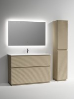 Тумба с раковиной Sancos Folk Floor 120 напольная, капучино, раковина CN7017