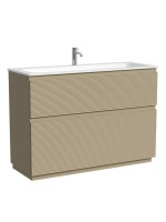 Тумба с раковиной Sancos Folk Floor 120 напольная, капучино, раковина CN7017