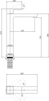 Смеситель для раковины Abber Daheim AF8211G золото