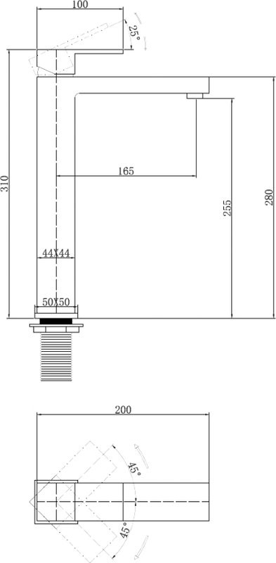 Смеситель для раковины Abber Daheim AF8211G золото
