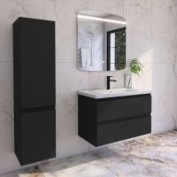Мебель для ванной комнаты Caprigo Forte 90 подвесная, черная