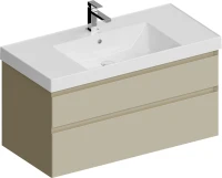 Тумба под раковину KERAMA MARAZZI Cubo 100 подвесная, лимо матовая