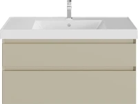 Тумба под раковину KERAMA MARAZZI Cubo 100 подвесная, лимо матовая