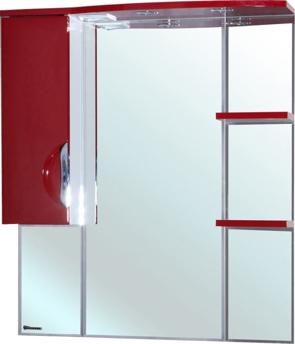 Зеркало Bellezza Лагуна L 85 красное