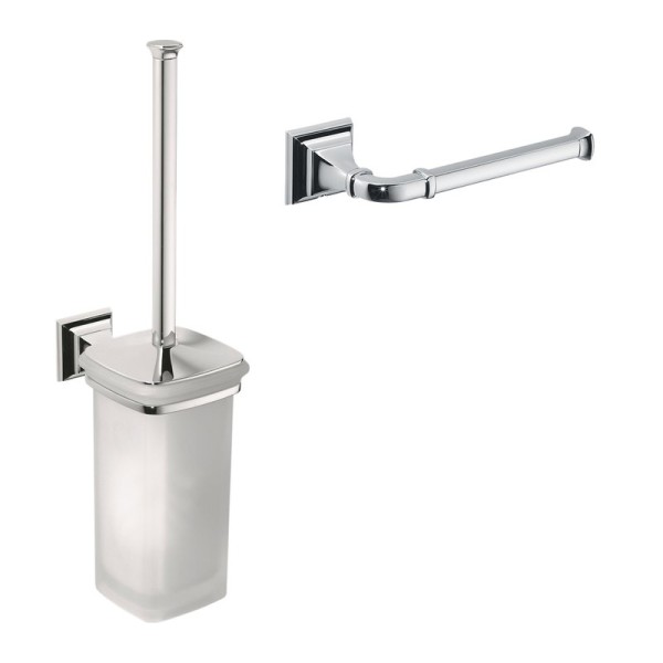 Набор Держатель Colombo Design Portofino B3208S хром + Ершик B3207 хром