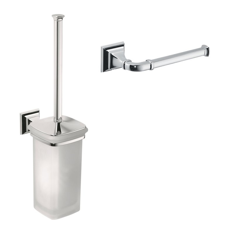 Набор Держатель Colombo Design Portofino B3208S хром + Ершик B3207 хром