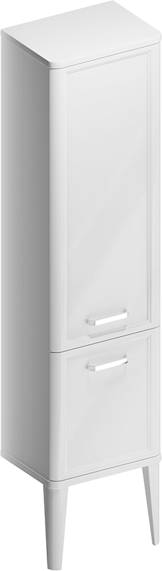 Шкаф пенал для ванной KERAMA MARAZZI Pompei 150 белый глянцевый