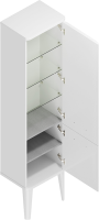 Шкаф пенал для ванной KERAMA MARAZZI Pompei 150 белый глянцевый