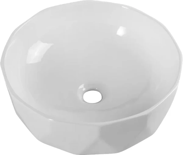 Накладная раковина BelBagno BB1409 41 белая