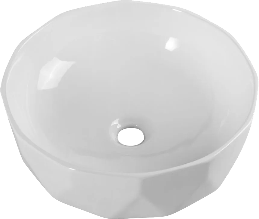 Накладная раковина BelBagno BB1409 41 белая