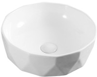 Накладная раковина BelBagno BB1409 41 белая