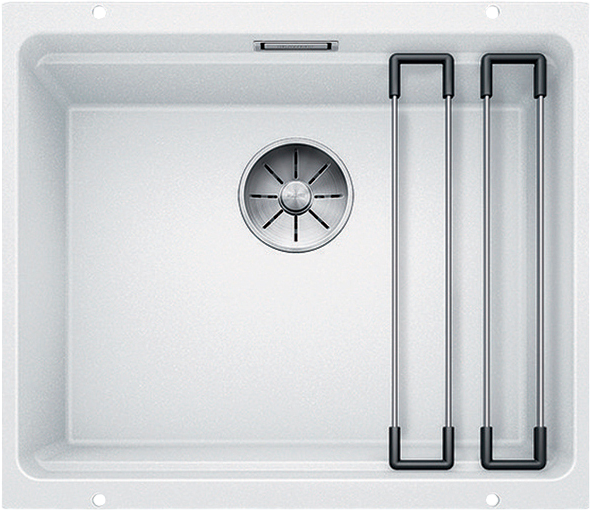 Комплект Мойка Blanco Etagon 500-U 522231 белая + Смеситель Ambis-S 523119