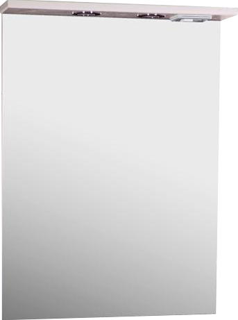 Зеркало ASB-Mebel Коста 60 ясень белый