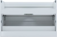 Тумба под раковину без столешницы Aquanet Джейн 100 подвесной, белая матовая