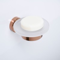 Мыльница Wasserkraft Asphe 77729 настенная, стеклянная, металлическая Мыльница Wasserkraft Asphe 77729 настенная, стеклянная, металлическая