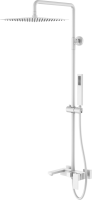 Душевая стойка Boheme Qubic 478-MW matt white