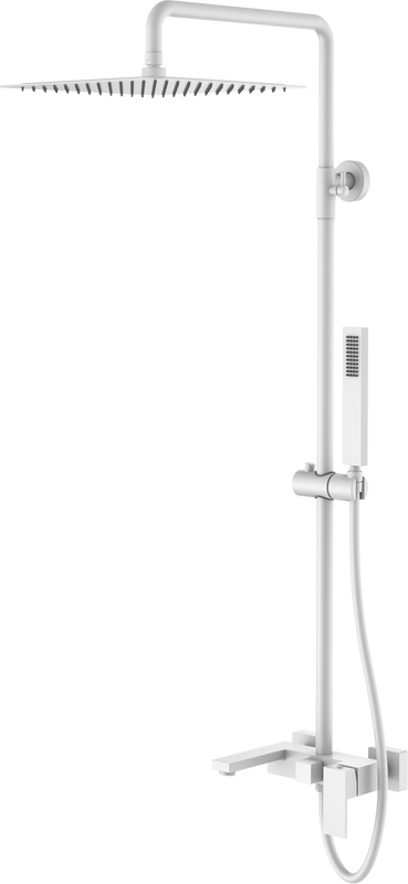 Душевая стойка Boheme Qubic 478-MW matt white
