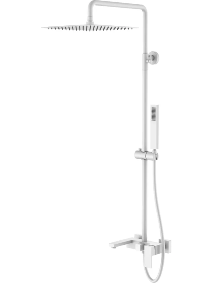 Душевая стойка Boheme Qubic 478-MW matt white