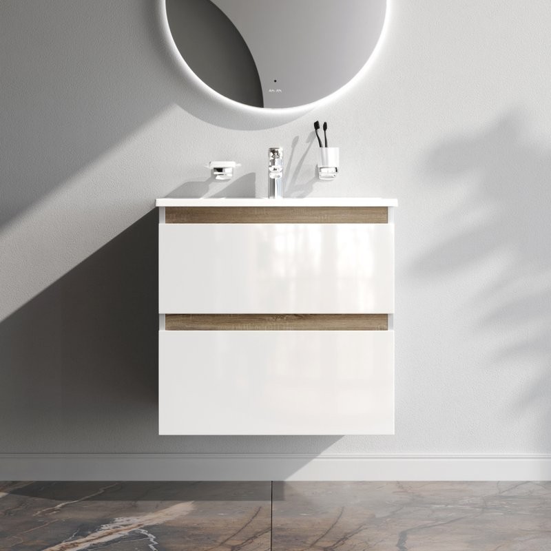 Тумба под раковину без столешницы AM.PM X-Joy 65, подвесная, белый глянец