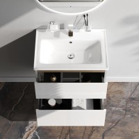 Тумба под раковину без столешницы AM.PM X-Joy 65, подвесная, белый глянец