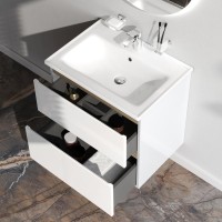 Тумба под раковину без столешницы AM.PM X-Joy 65, подвесная, белый глянец