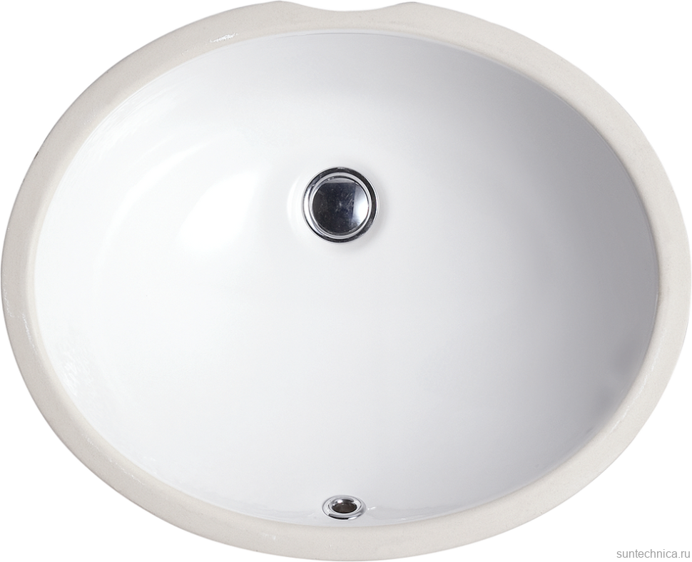 Раковина beWash Balaton 91461001 46,5  см без отверстия под смеситель