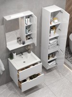 Мебель для ванной комнаты SanStar Ориана 60 подвесная, раковина Cersanit Como 60