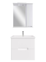 Мебель для ванной комнаты SanStar Ориана 60 подвесная, раковина Cersanit Como 60