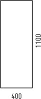 Шкаф-пенал для ванной Corozo Огайо 40 подвесной Шкаф-пенал для ванной Corozo Огайо 40 подвесной