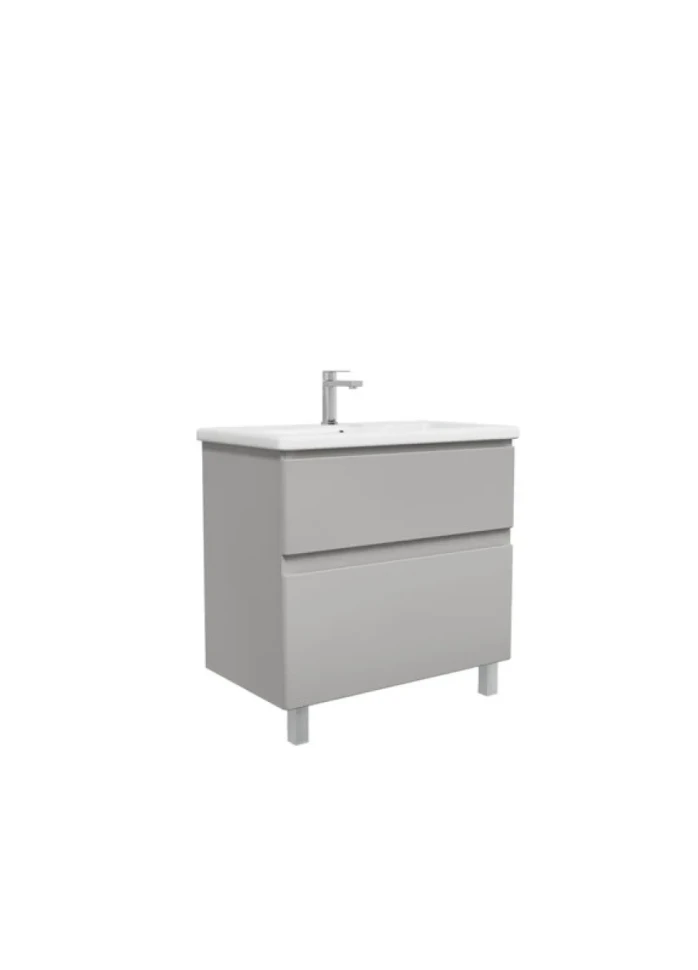 Тумба напольная SanStar Riana 80 Без раковины для ванной комнаты, Грей