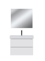 Тумба Onika Эсквана 80 подвесная, белая (ум. Вилис 80)