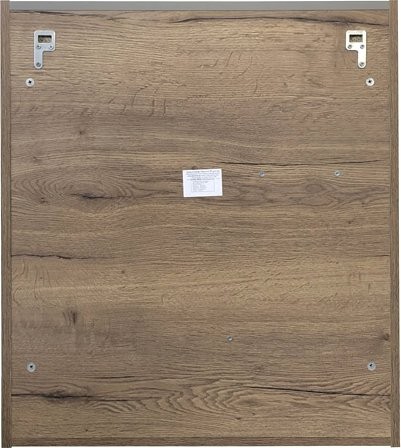 Зеркало-шкаф Comforty Никосия 70 темный дуб