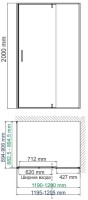 Душевой уголок Wasserkraft Neime 19P 07