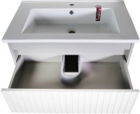 Мебель для ванной комнаты ASB-Mebel Мирано 85 слоновая кость, шиншилла серая