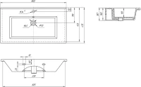 Мебель для ванной комнаты ASB-Mebel Мирано 85 слоновая кость, шиншилла серая