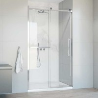 Душевая дверь в нишу Vincea Como Soft VDS-1CS110CL 110 см профиль хром