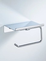 Держатель для туалетной бумаги с полочкой Shevanik SG5705-1, хром Держатель для туалетной бумаги с полочкой Shevanik SG5705-1, хром