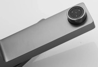 Смеситель для раковины Shevanik S6801T оружейная сталь