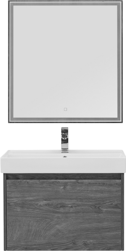 Мебель для ванной комнаты Aquanet Nova Lite 75 дуб рошелье, 1 ящик