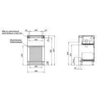 Тумба под раковину Aquanet Алвита New 50 напольная, дуб веллингтон табак