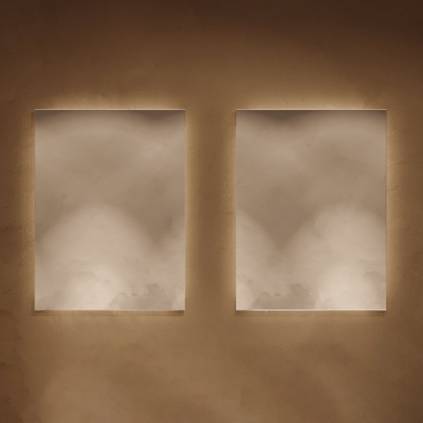 Зеркало Sancos Square 60 SQ600 набор 2 шт