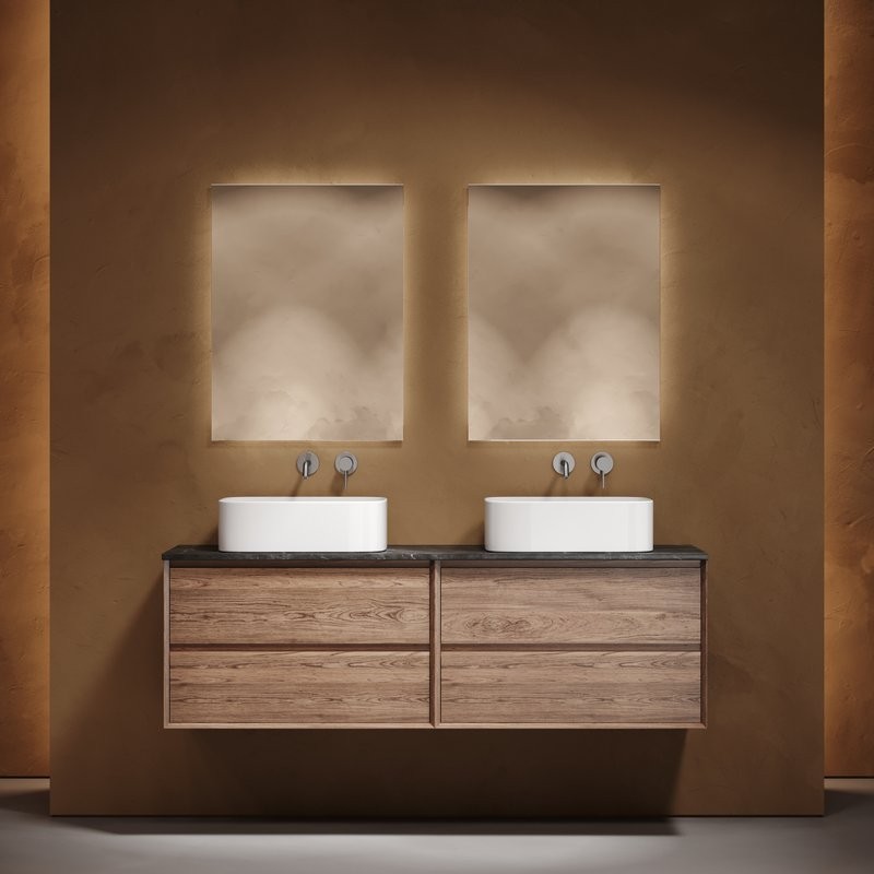 Зеркало Sancos Square 60 SQ600 набор 2 шт